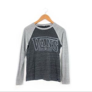 Vans Boys Long Sleeve Large